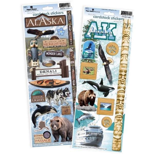 Alaska cardstock sticker value pack