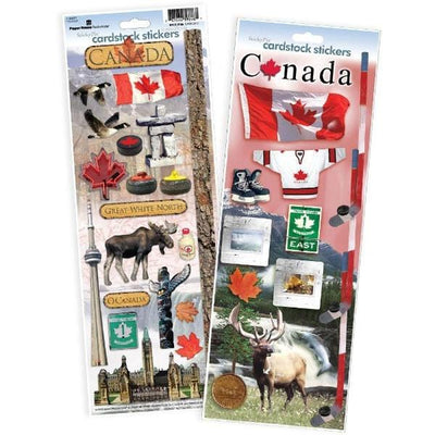 canada cardstock sticker value pack