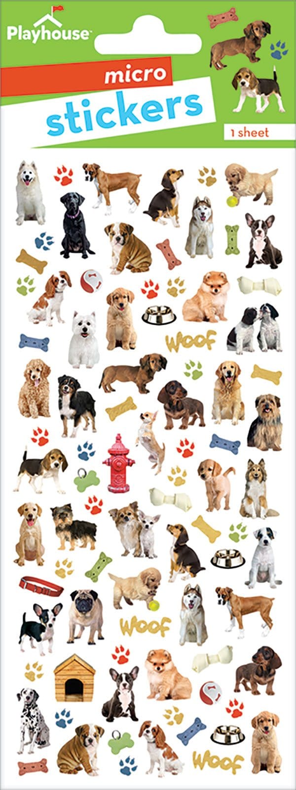 dogs micro stickers