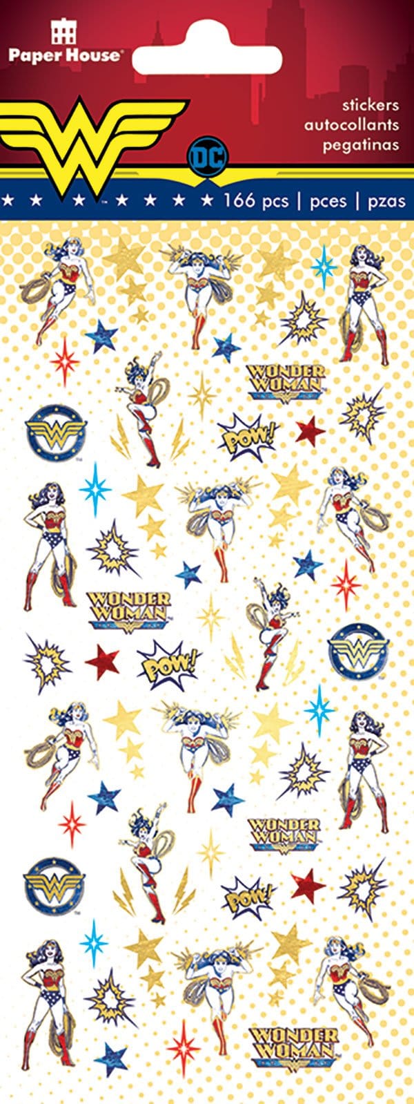 Stickers For Kids - Mini Wonder Woman