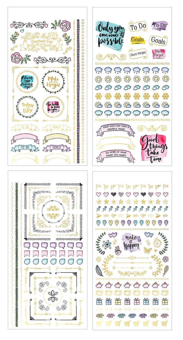 decorations creative journaling sticker