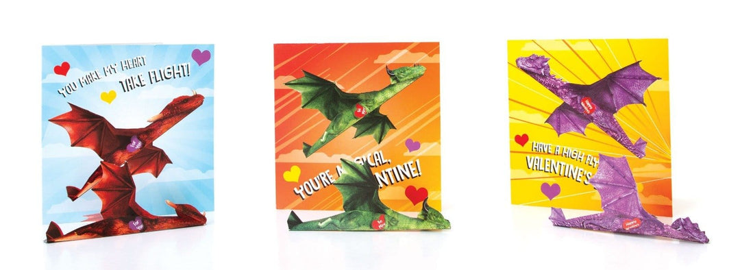 flying dragon valentines